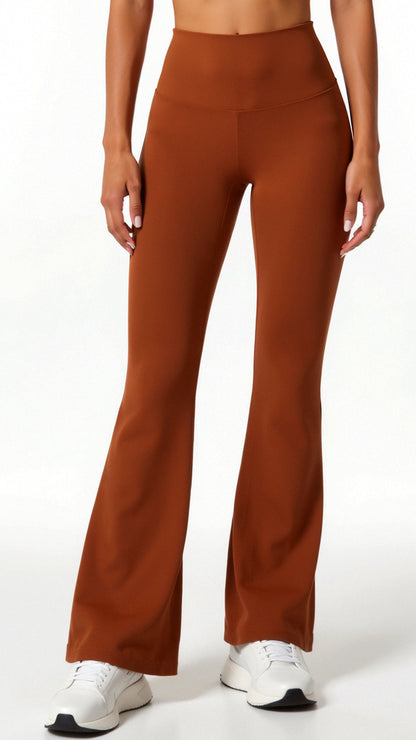 Leggings Donna a Zampa Vita Alta