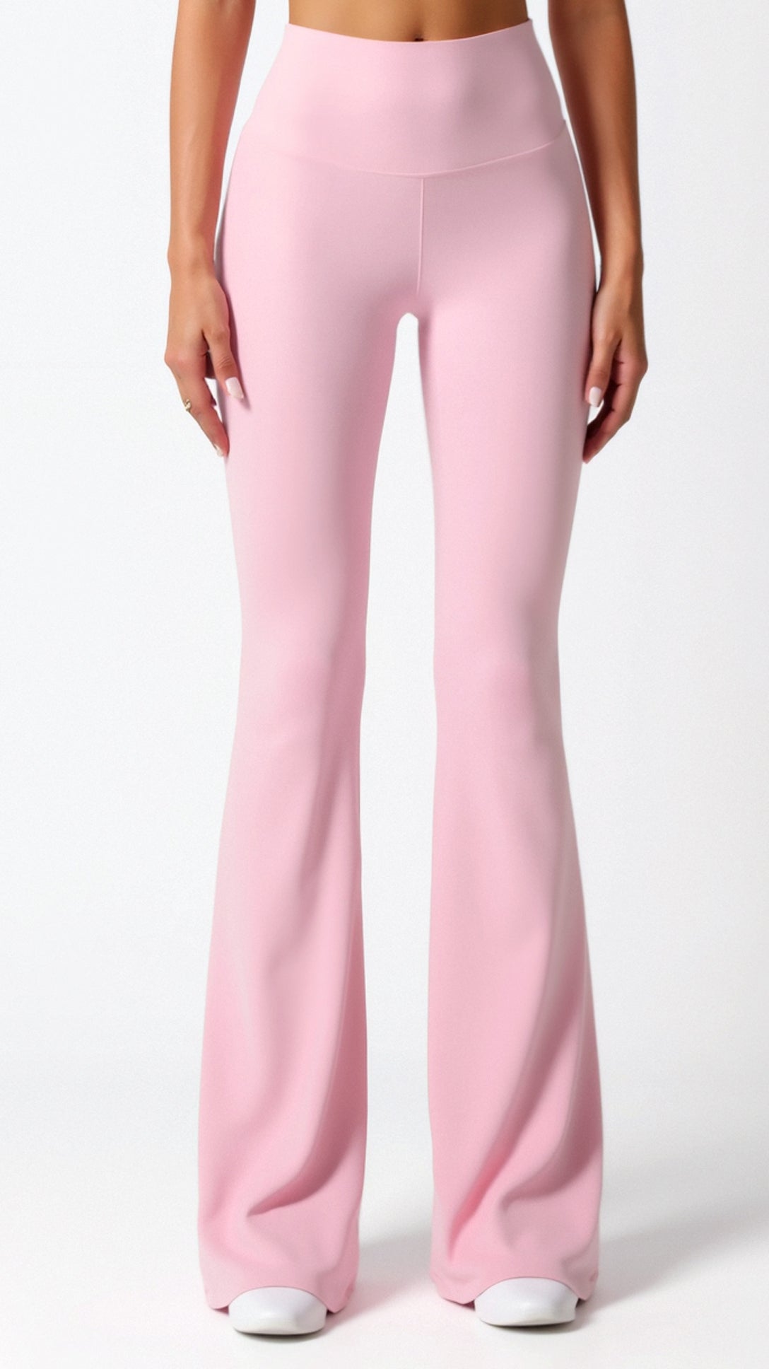 Leggings Donna a Zampa Vita Alta