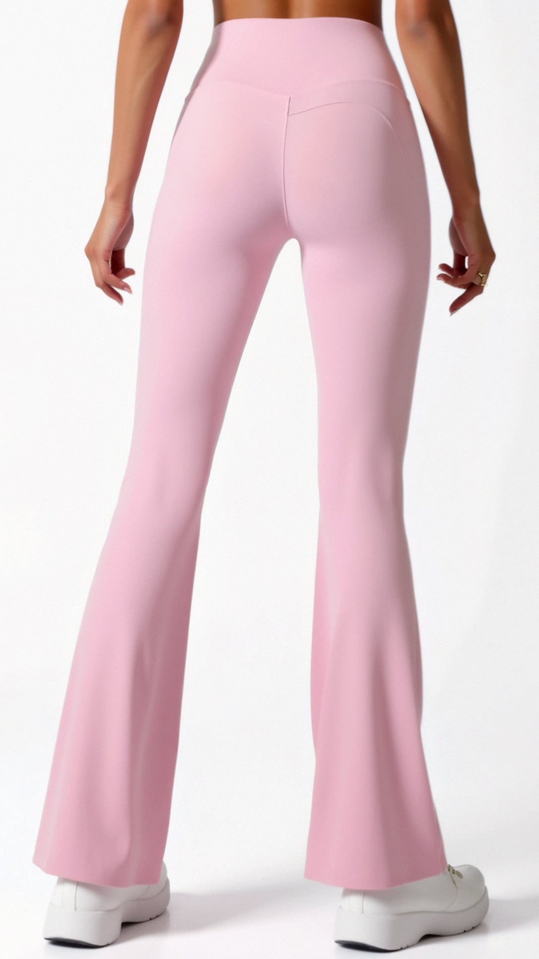 Leggings Donna a Zampa Vita Alta