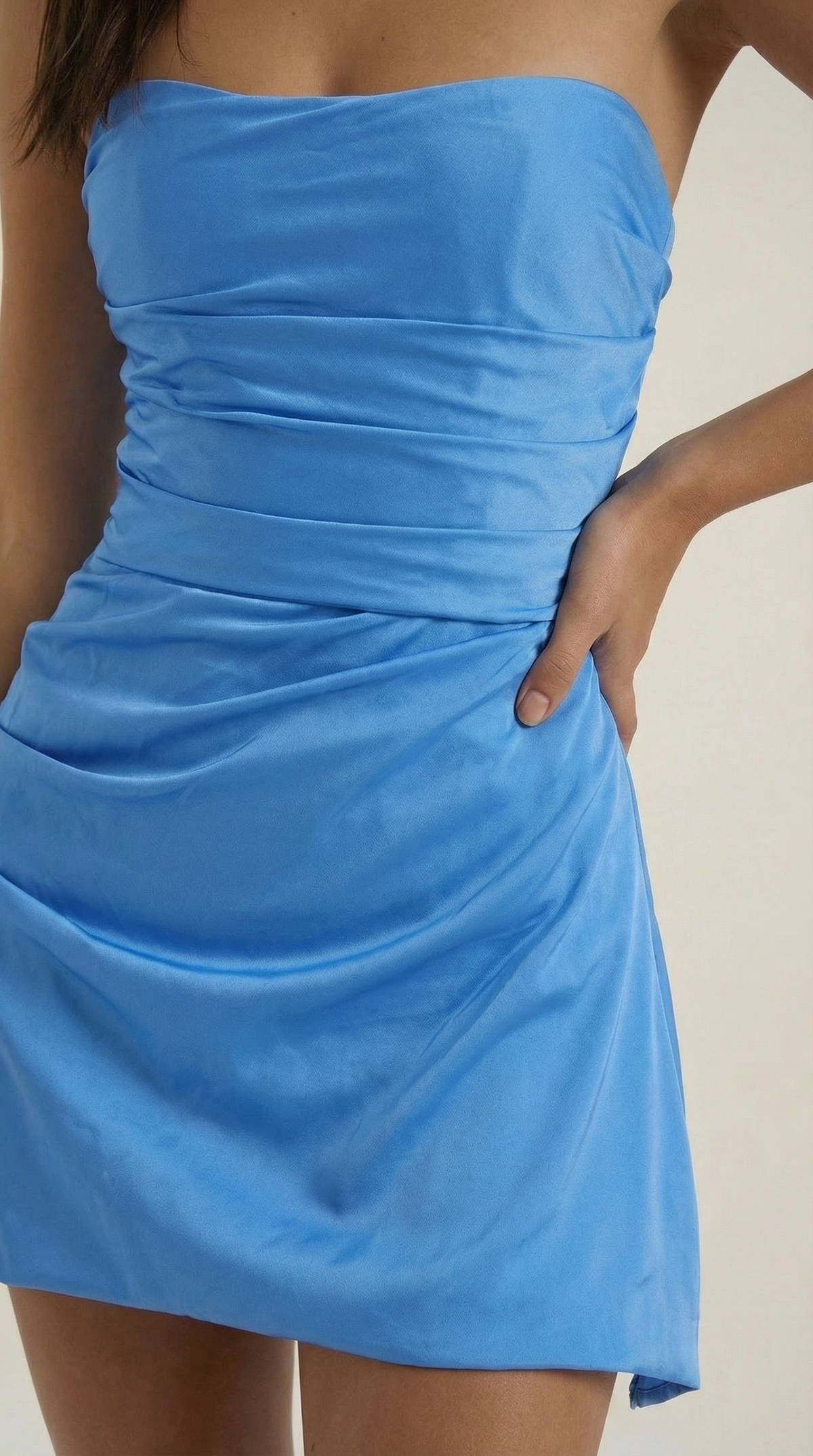 Abito Corto Donna Strapless