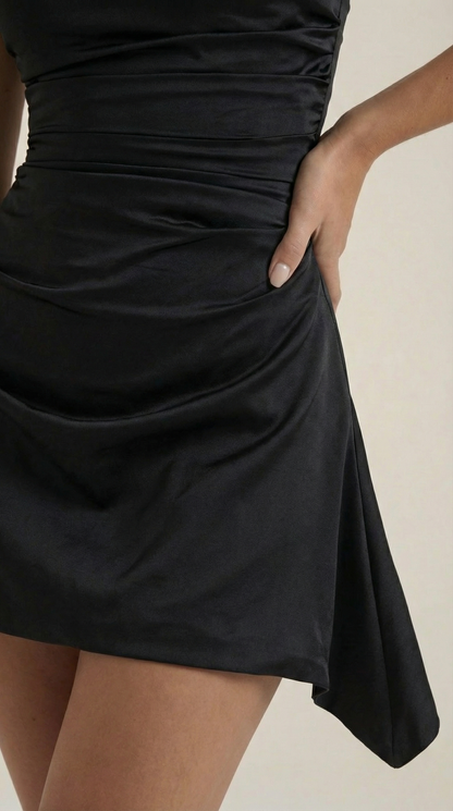 Abito Corto Donna Strapless