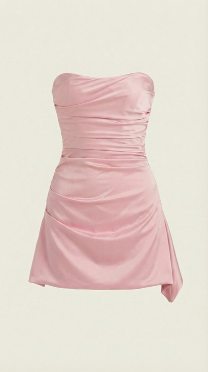 Abito Corto Donna Strapless