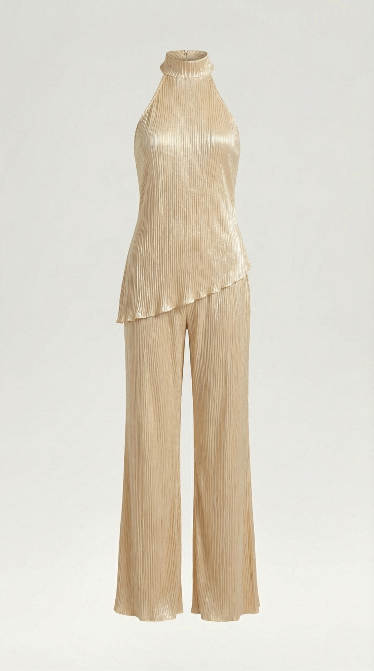 Completo Donna Top Halter e Palazzo