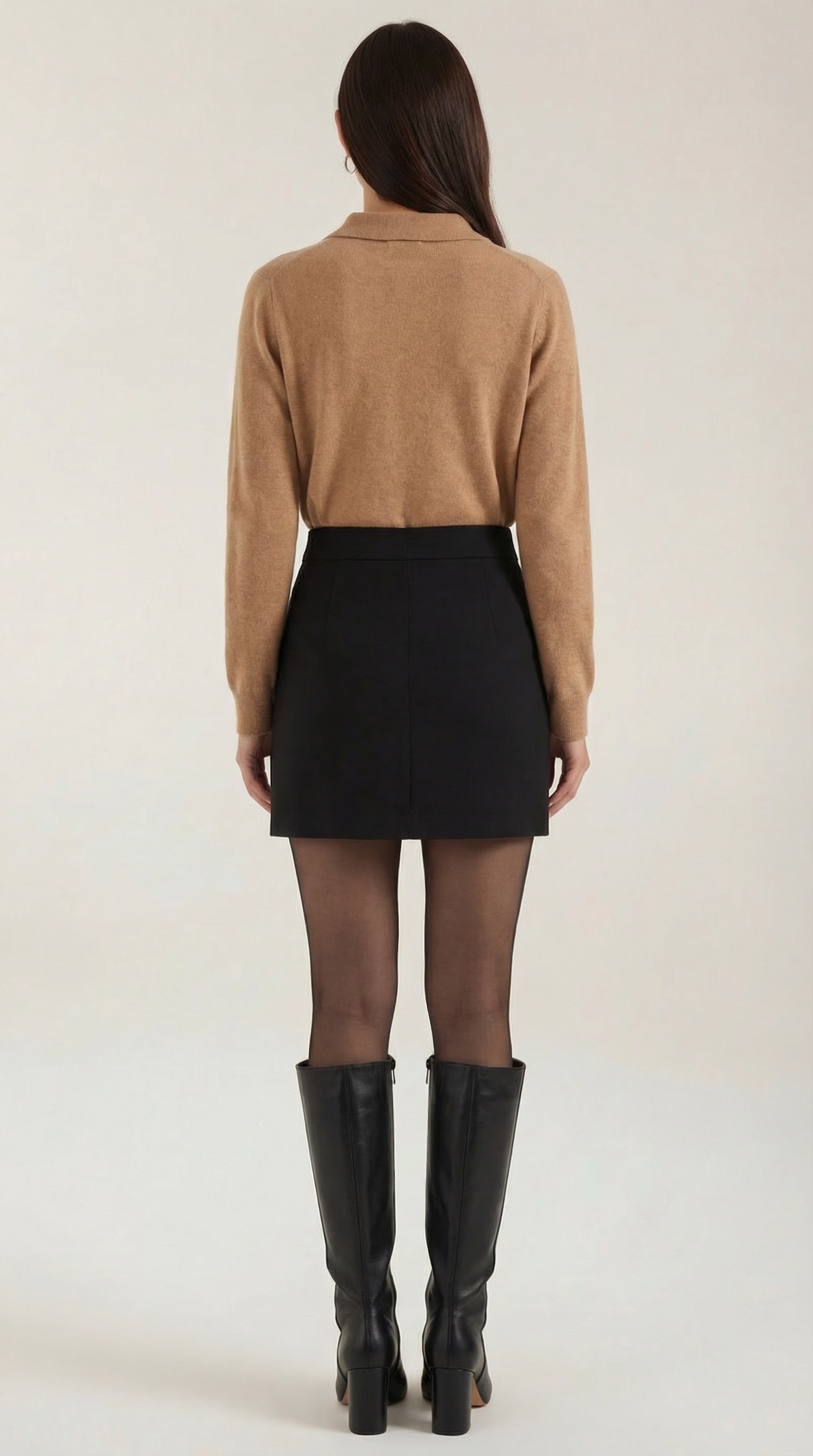 Cardigan Donna con Colletto Bottonato
