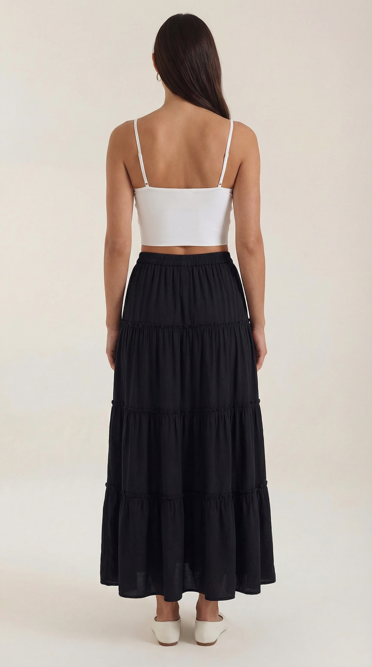 Canotta Crop Donna con Scollo a Cuore