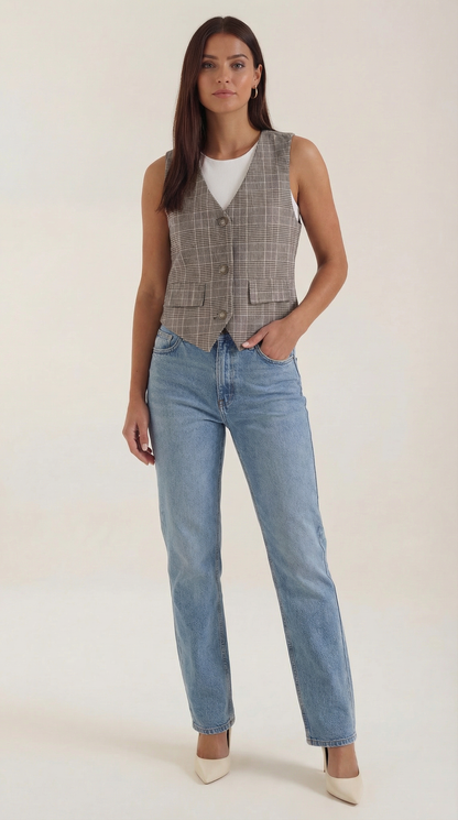 Gilet Donna Monopetto Sartoriale