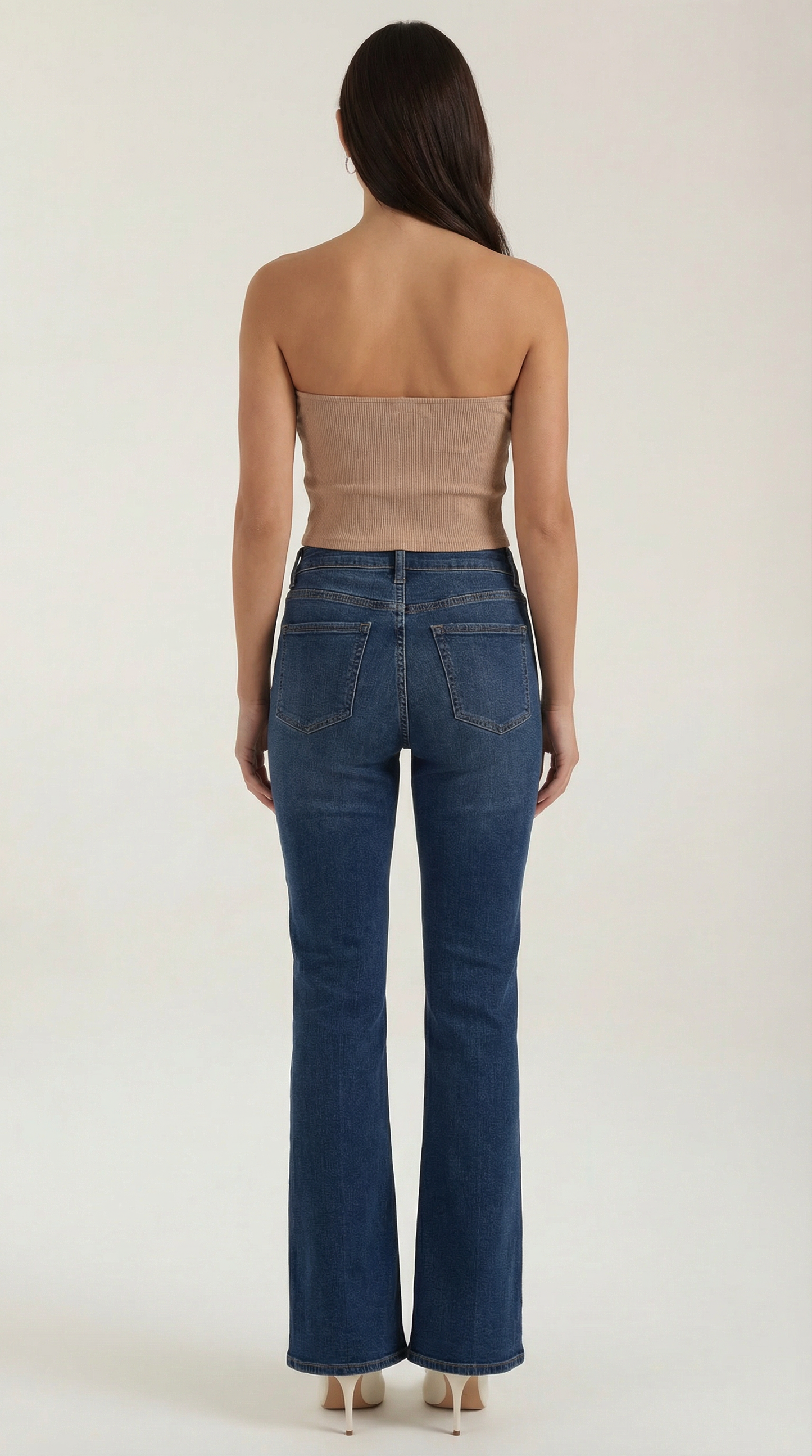 Canotta Bustier Donna a Coste