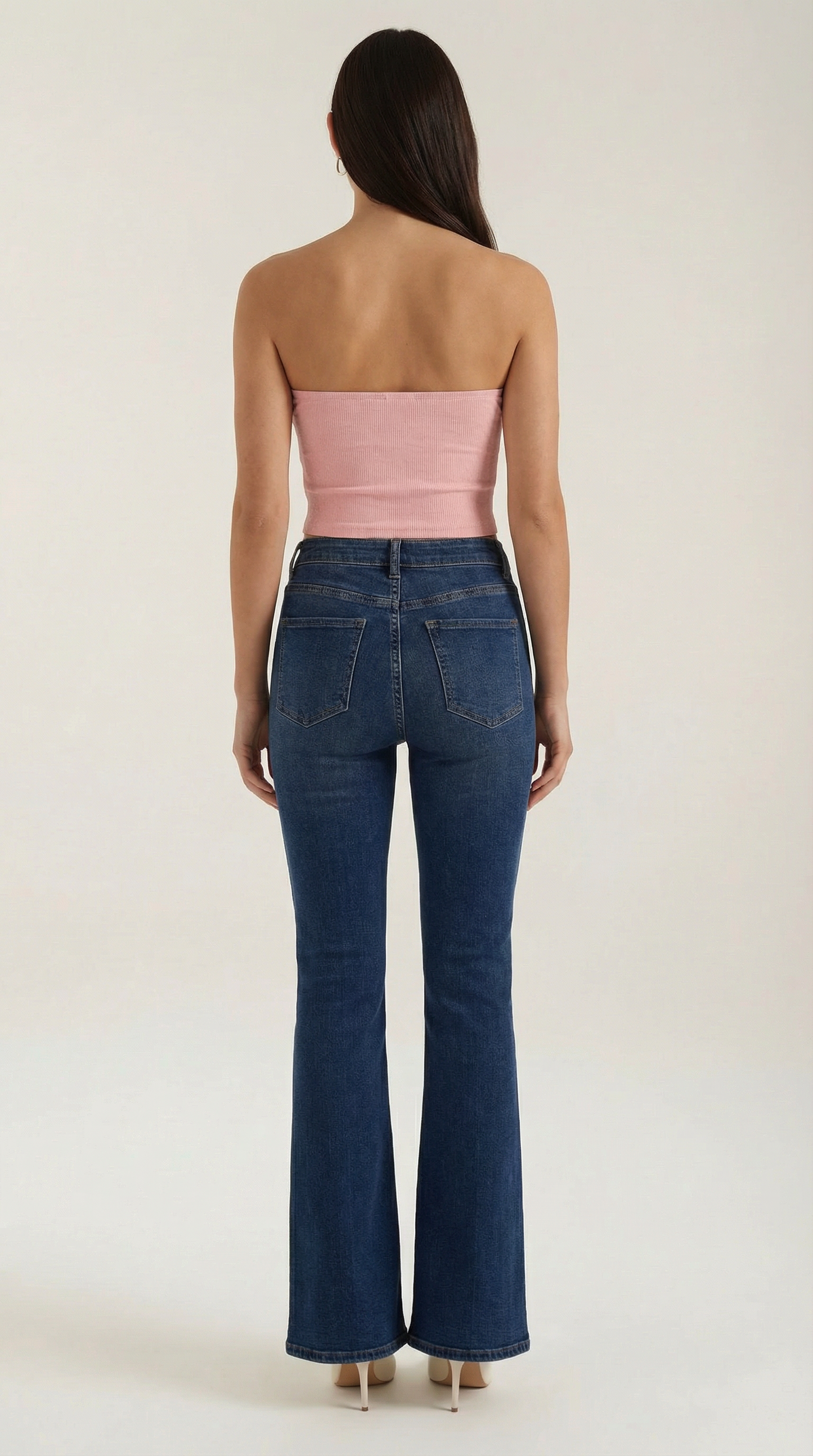Canotta Bustier Donna a Coste