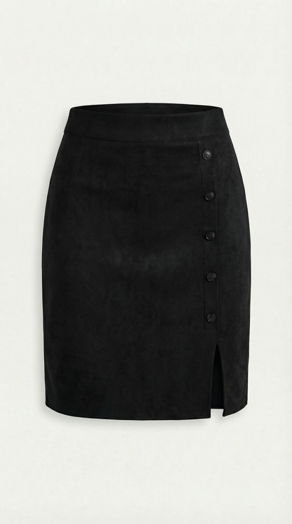 Minigonna Donna con Bottoni