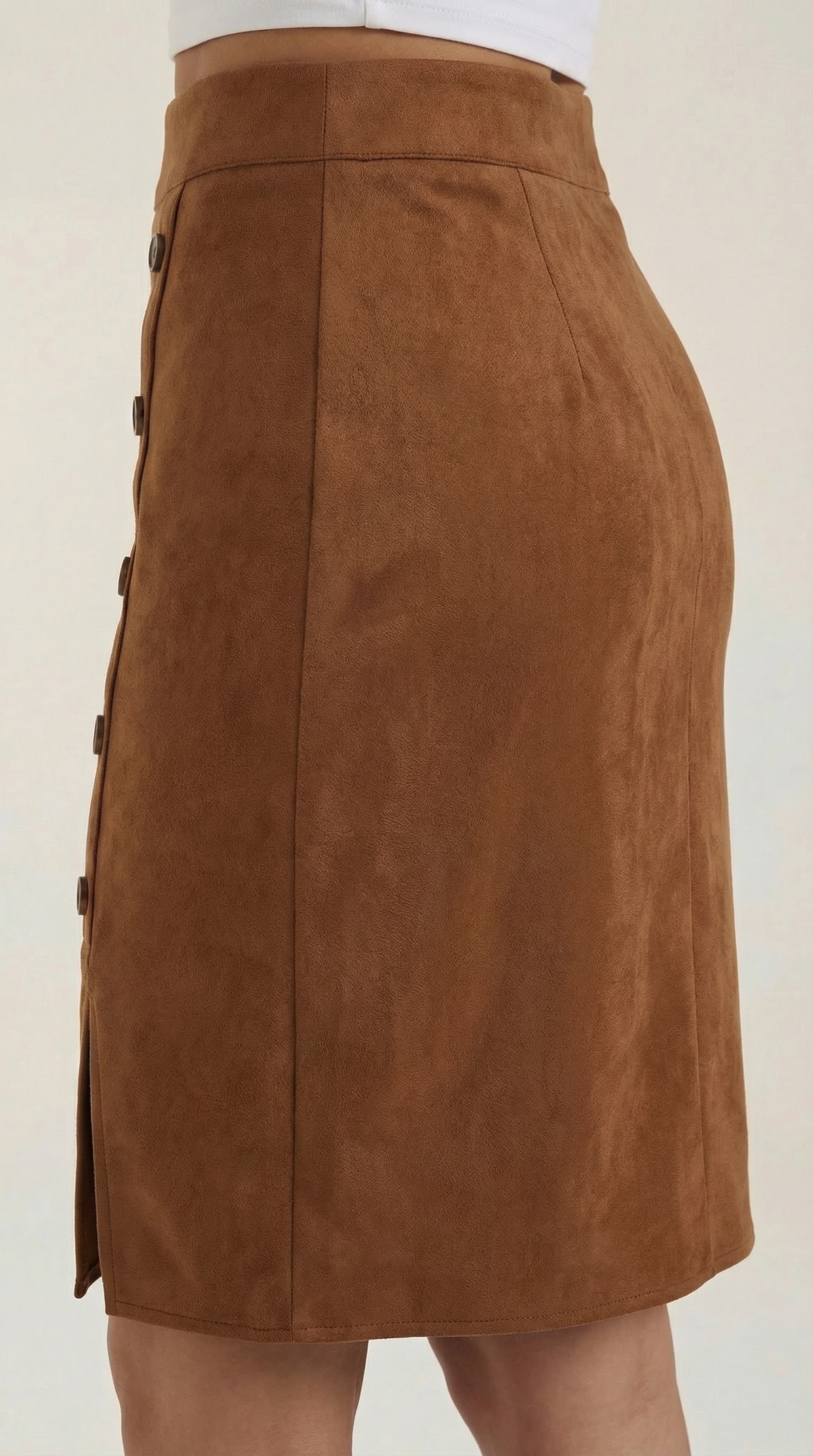Minigonna Donna con Bottoni