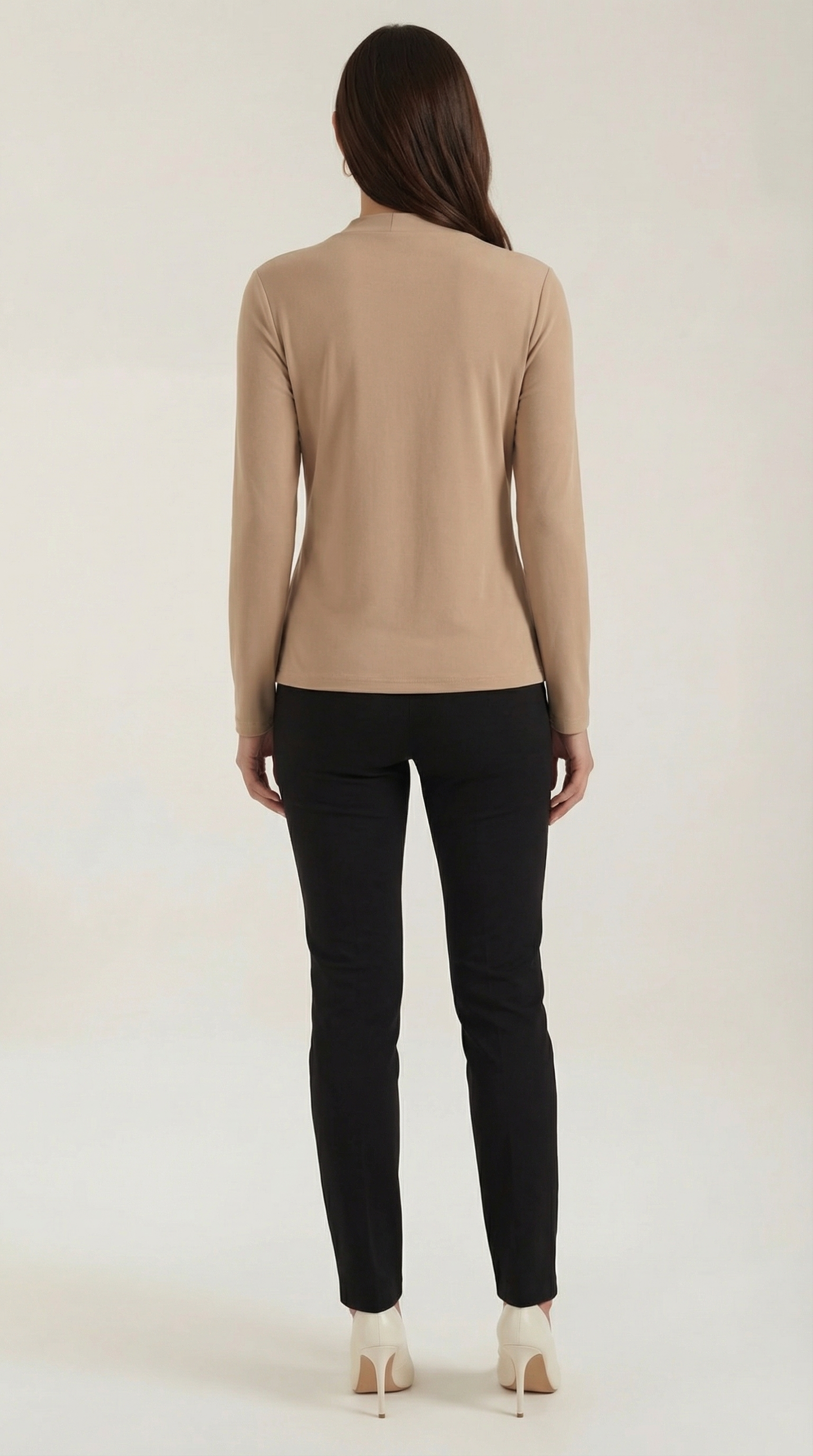 Blusa Donna con Nodo al Collo