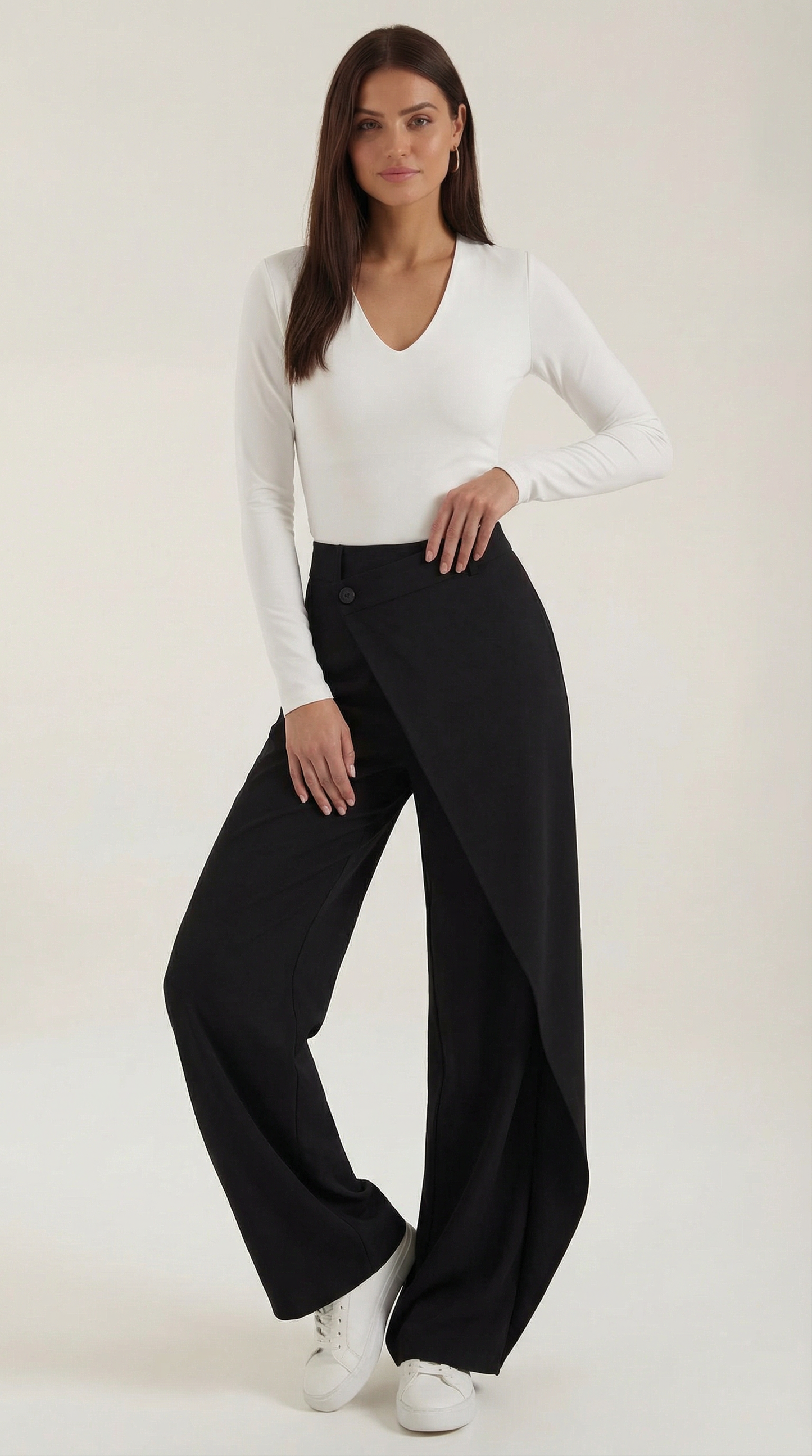 Pantaloni Donna Asimmetrici