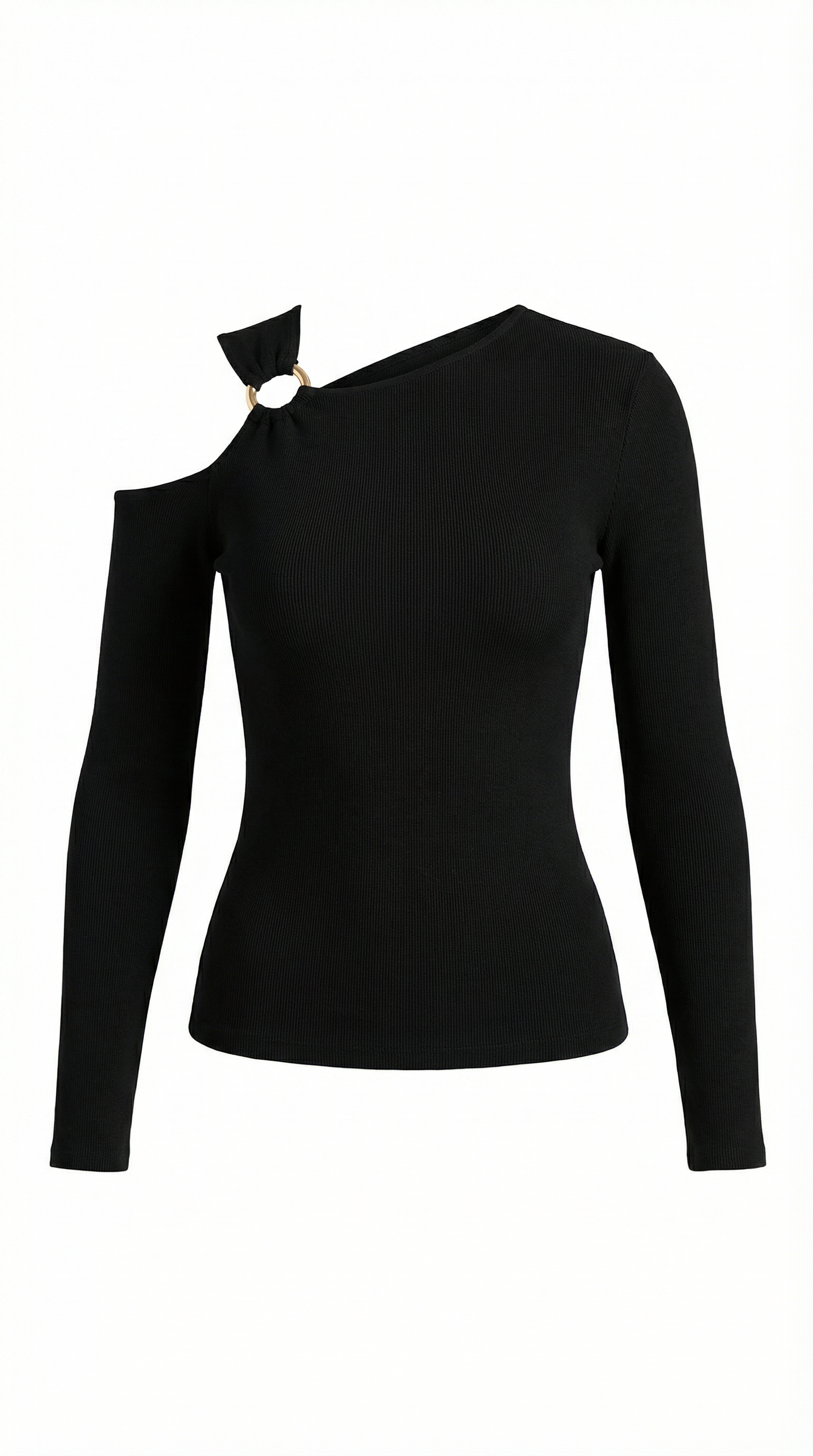 Top Donna Monospalla dal Taglio Pulito