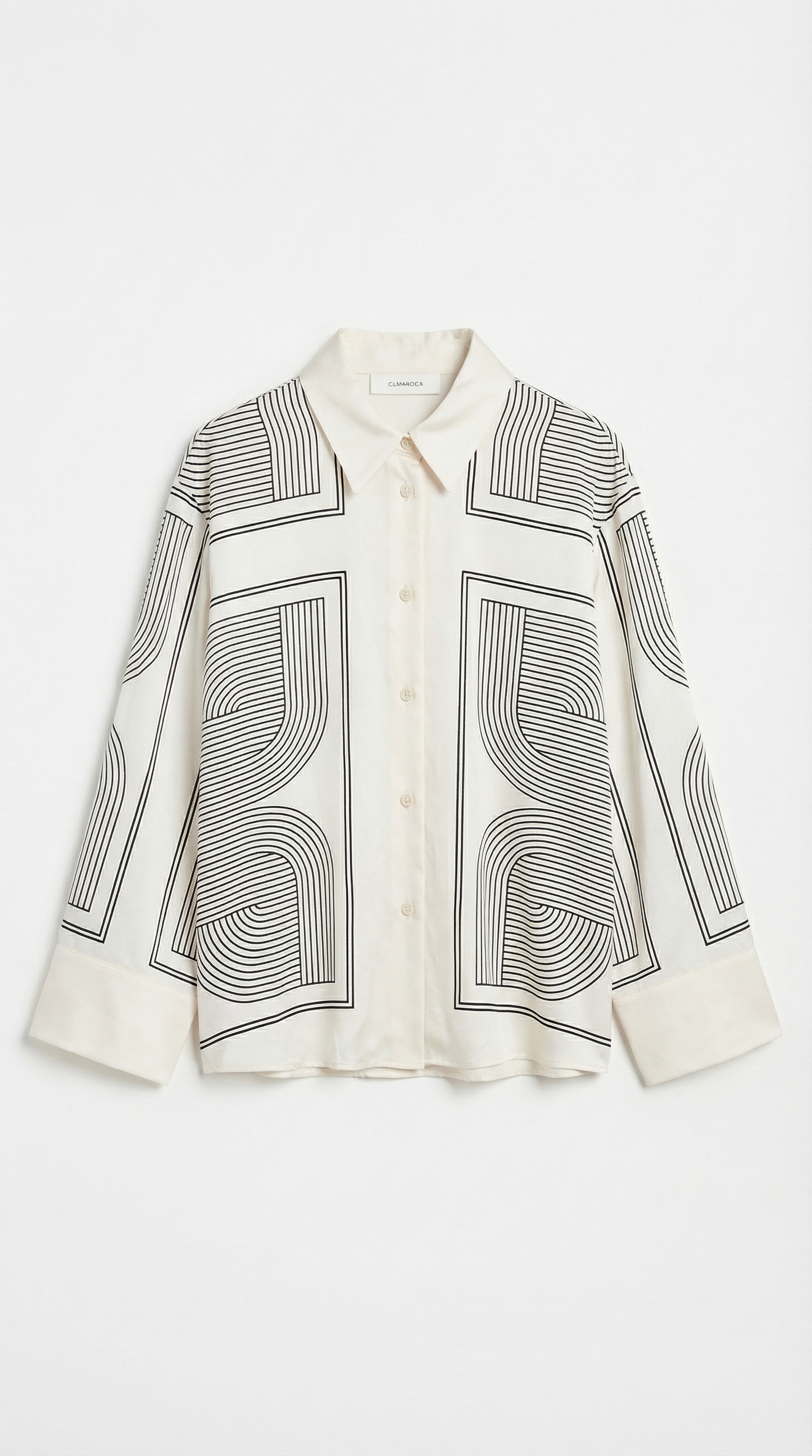 Camicia Donna con Stampa Grafica