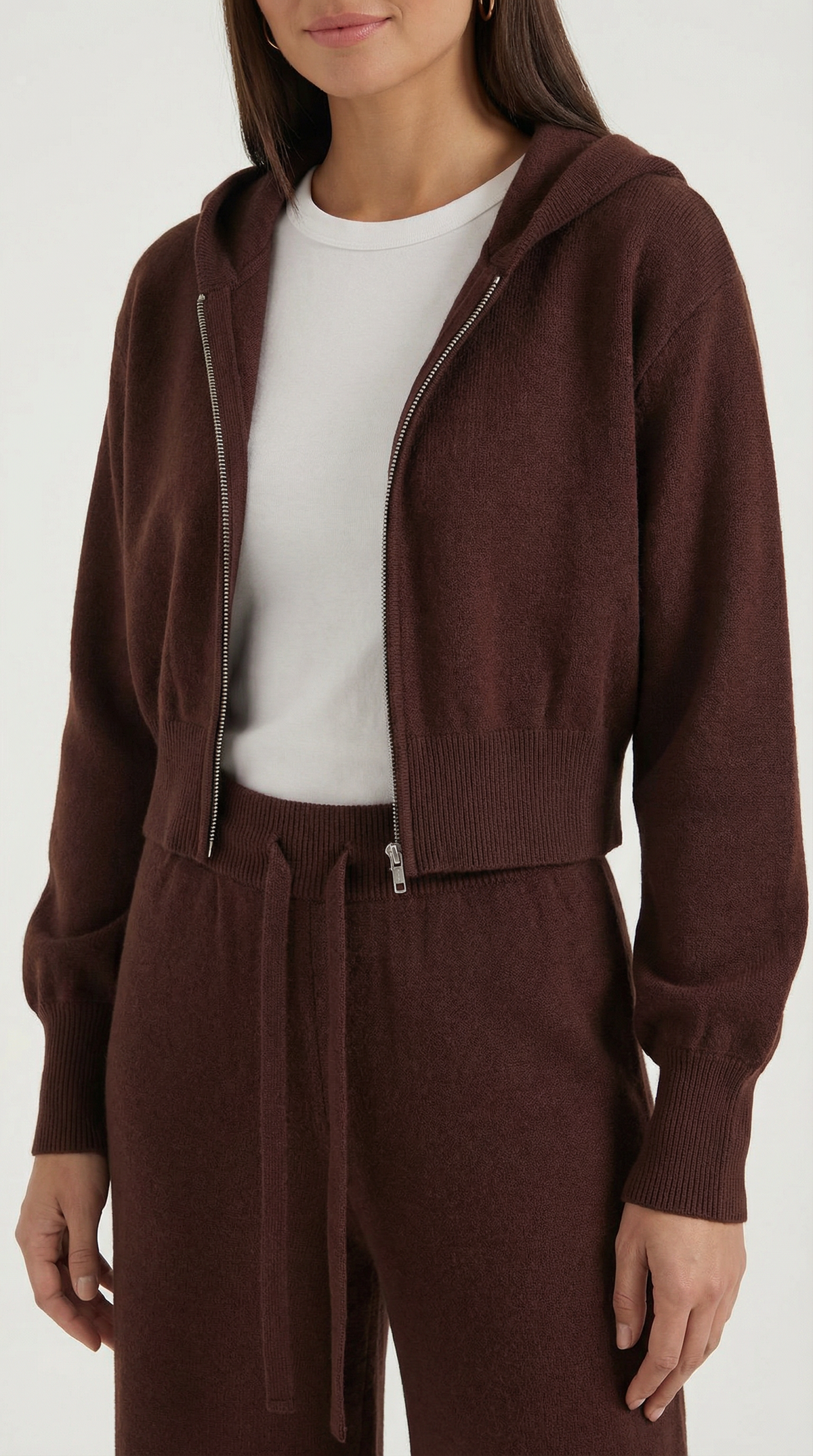 Set Donna in Maglia Giacca e Pantaloni