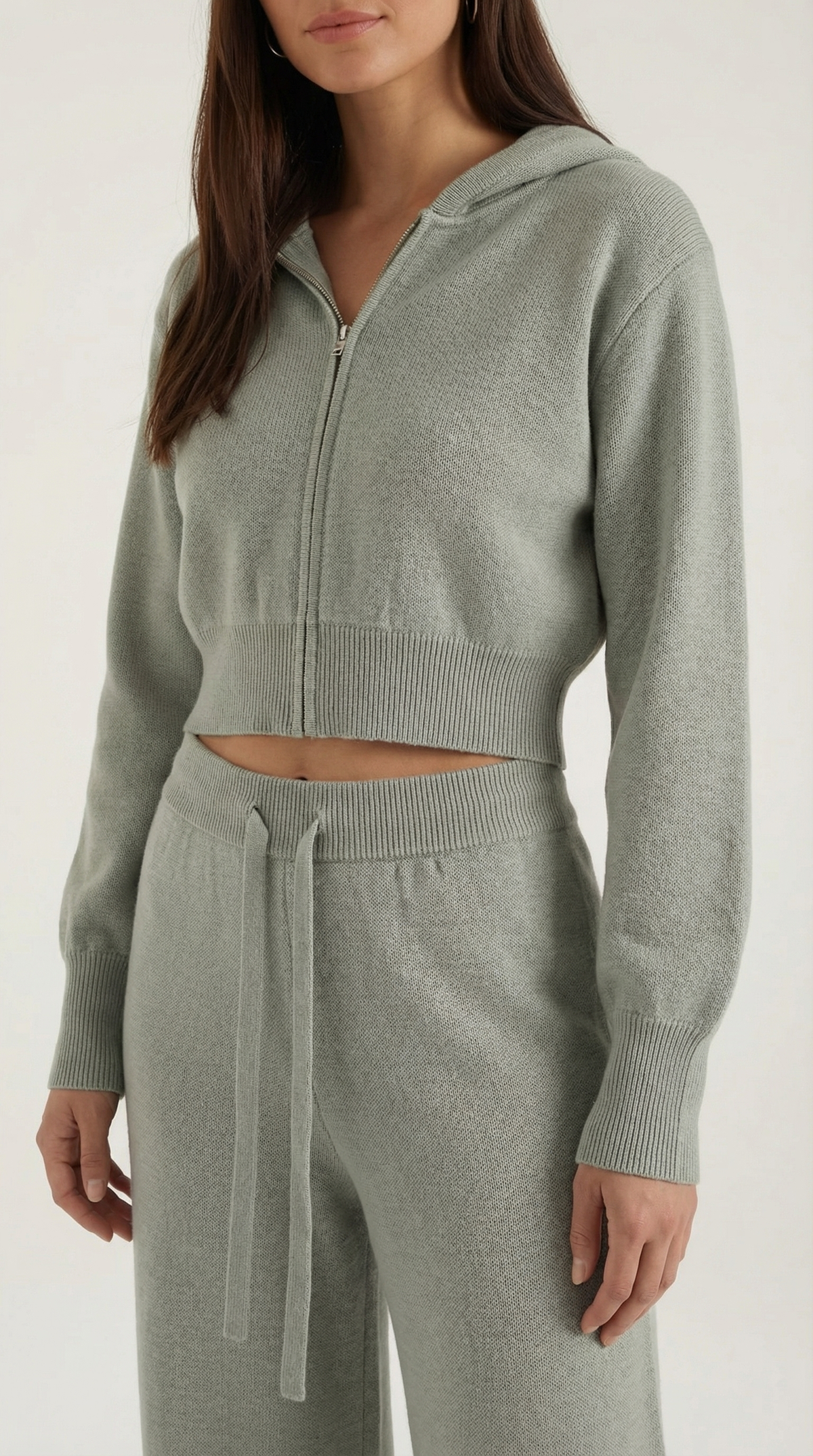 Set Donna in Maglia Giacca e Pantaloni