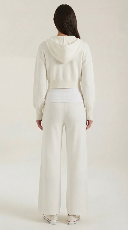 Set Donna in Maglia Giacca e Pantaloni
