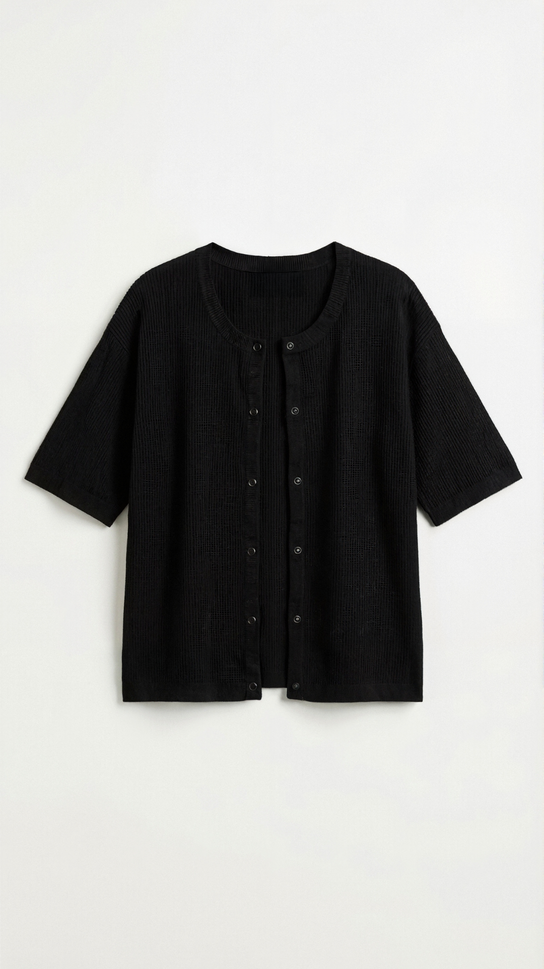 Cardigan Donna a Maniche Corte