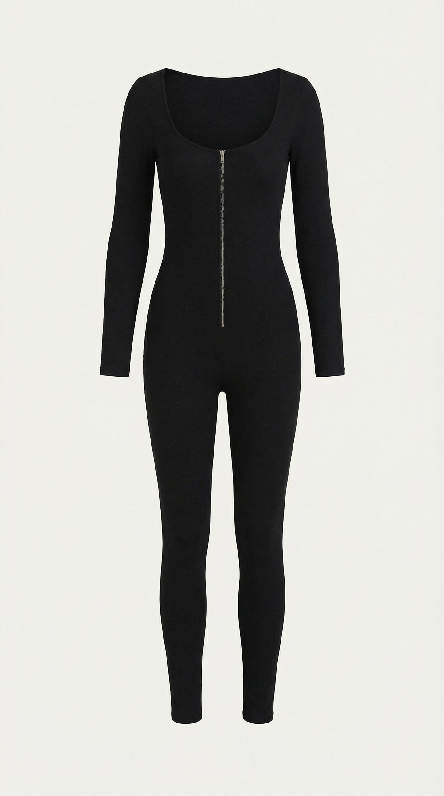 Body Donna Modellante con Zip Frontale