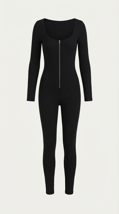 Body Donna Modellante con Zip Frontale
