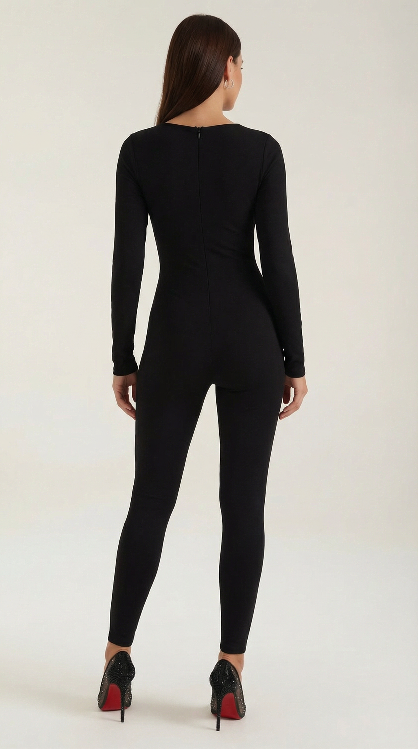 Body Donna Modellante con Zip Frontale