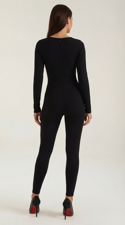 Body Donna Modellante con Zip Frontale