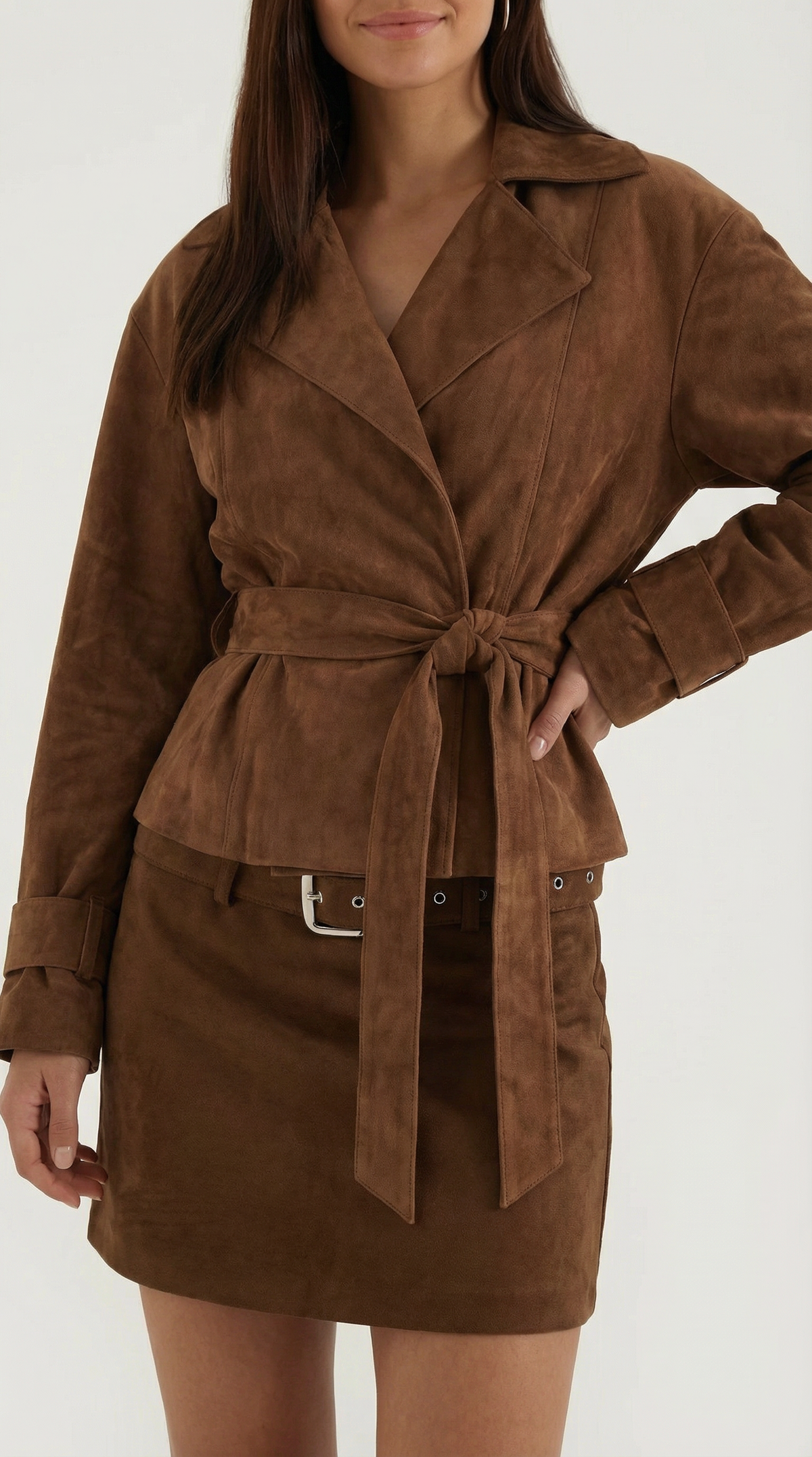 Minigonna Donna con Cintura Integrata