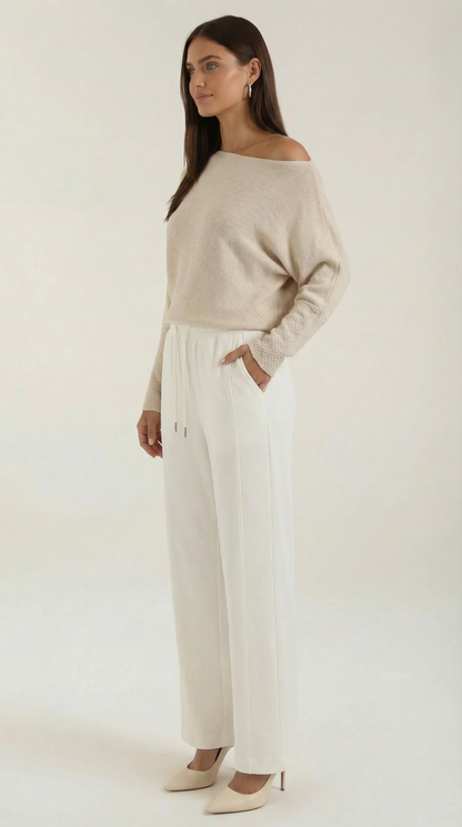 Maglione Donna Spalle Scoperte Oversize