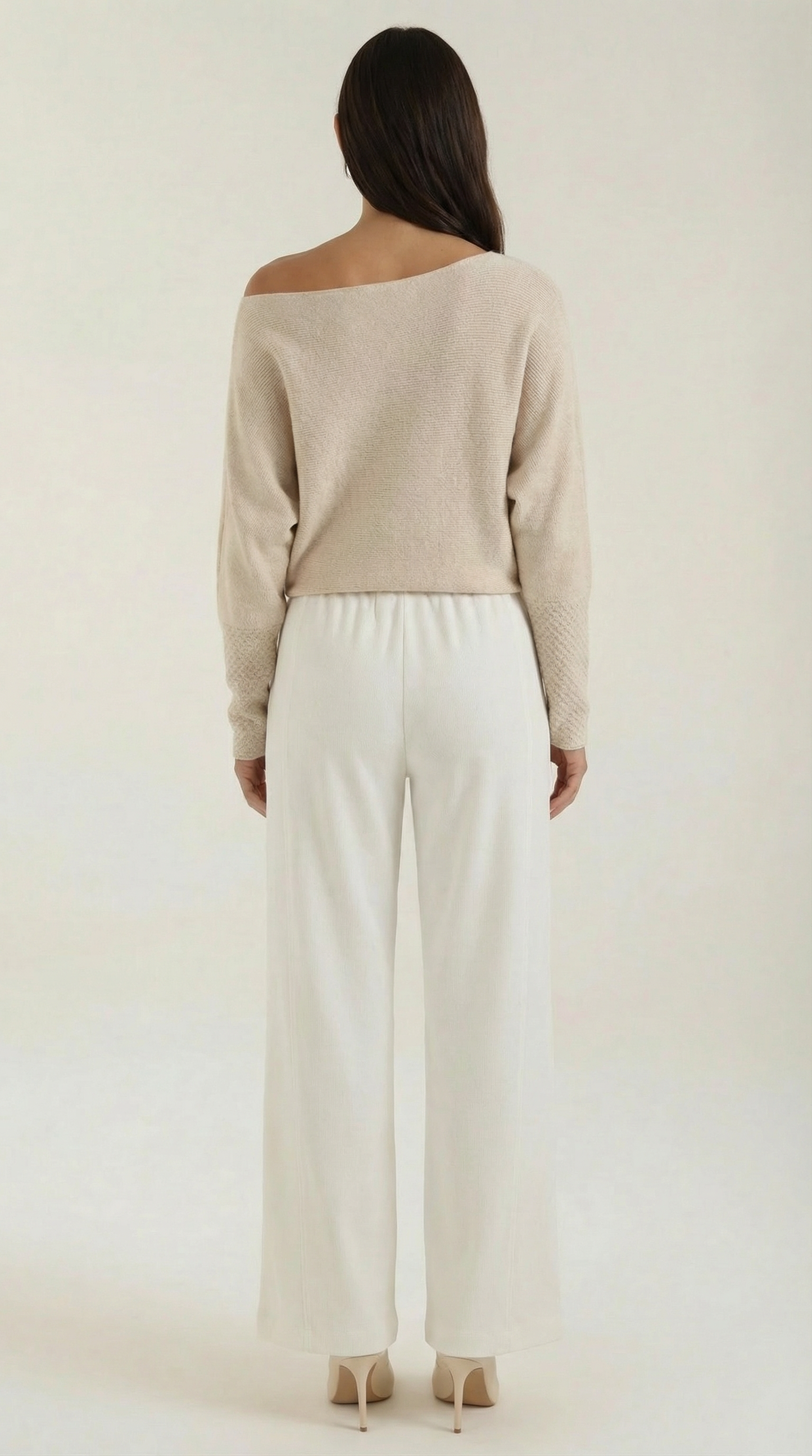 Maglione Donna Spalle Scoperte Oversize