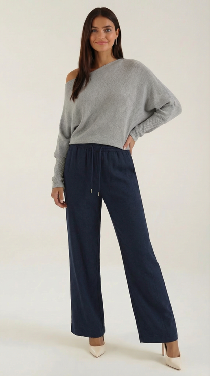 Maglione Donna Spalle Scoperte Oversize