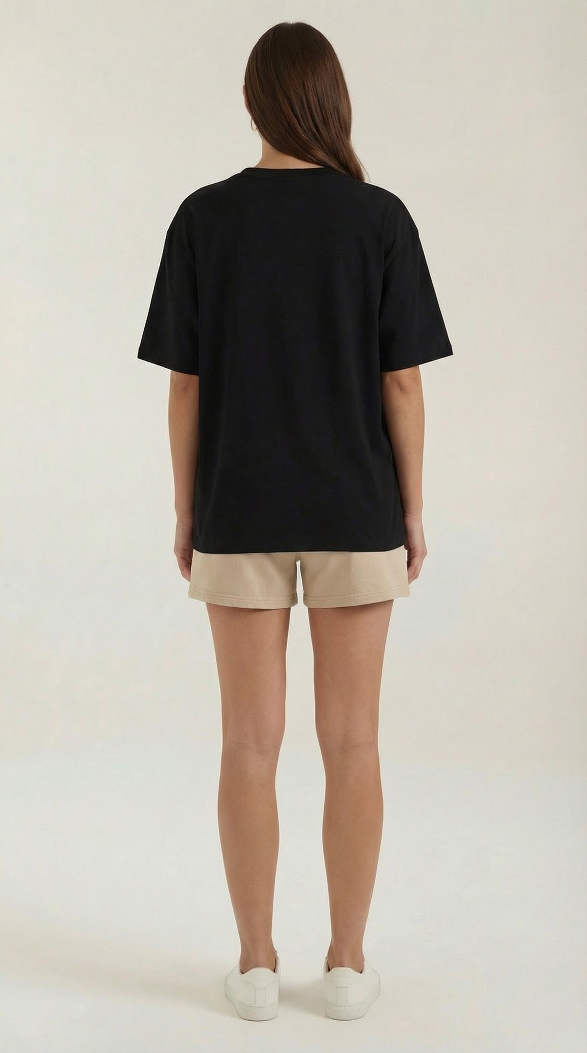T-Shirt Oversize Donna con Stampa Pop Art