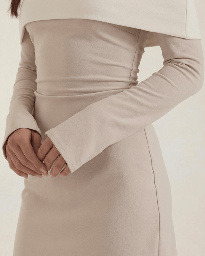 Abito Corto Donna Off Shoulder