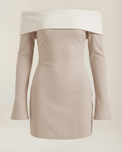 Abito Corto Donna Off Shoulder