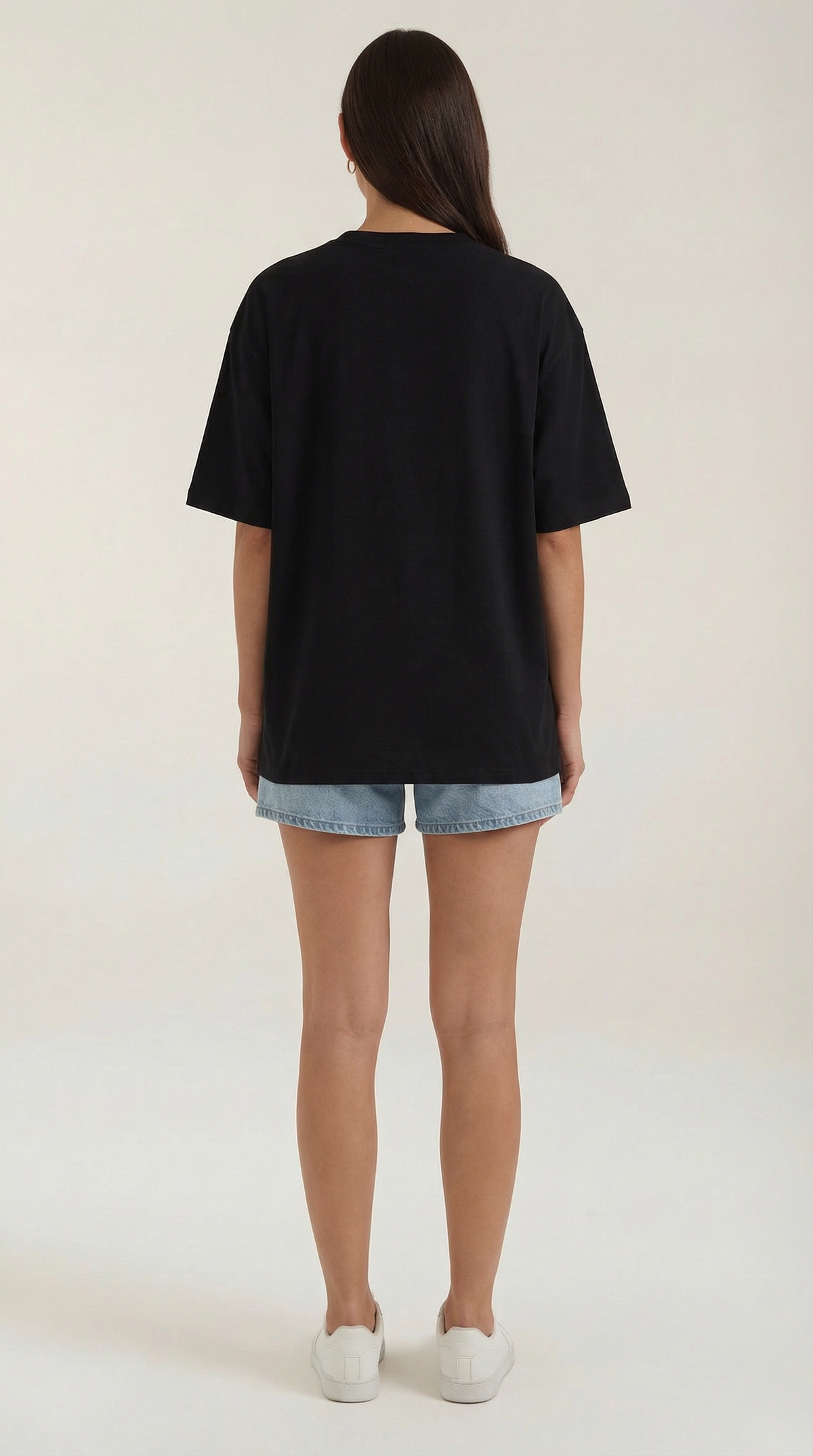 T-Shirt Oversize Donna in Jersey Pesante