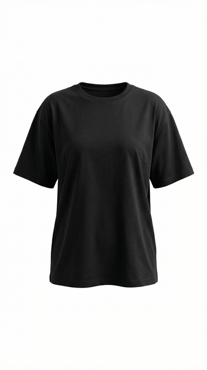 T-Shirt Oversize Donna in Jersey Pesante