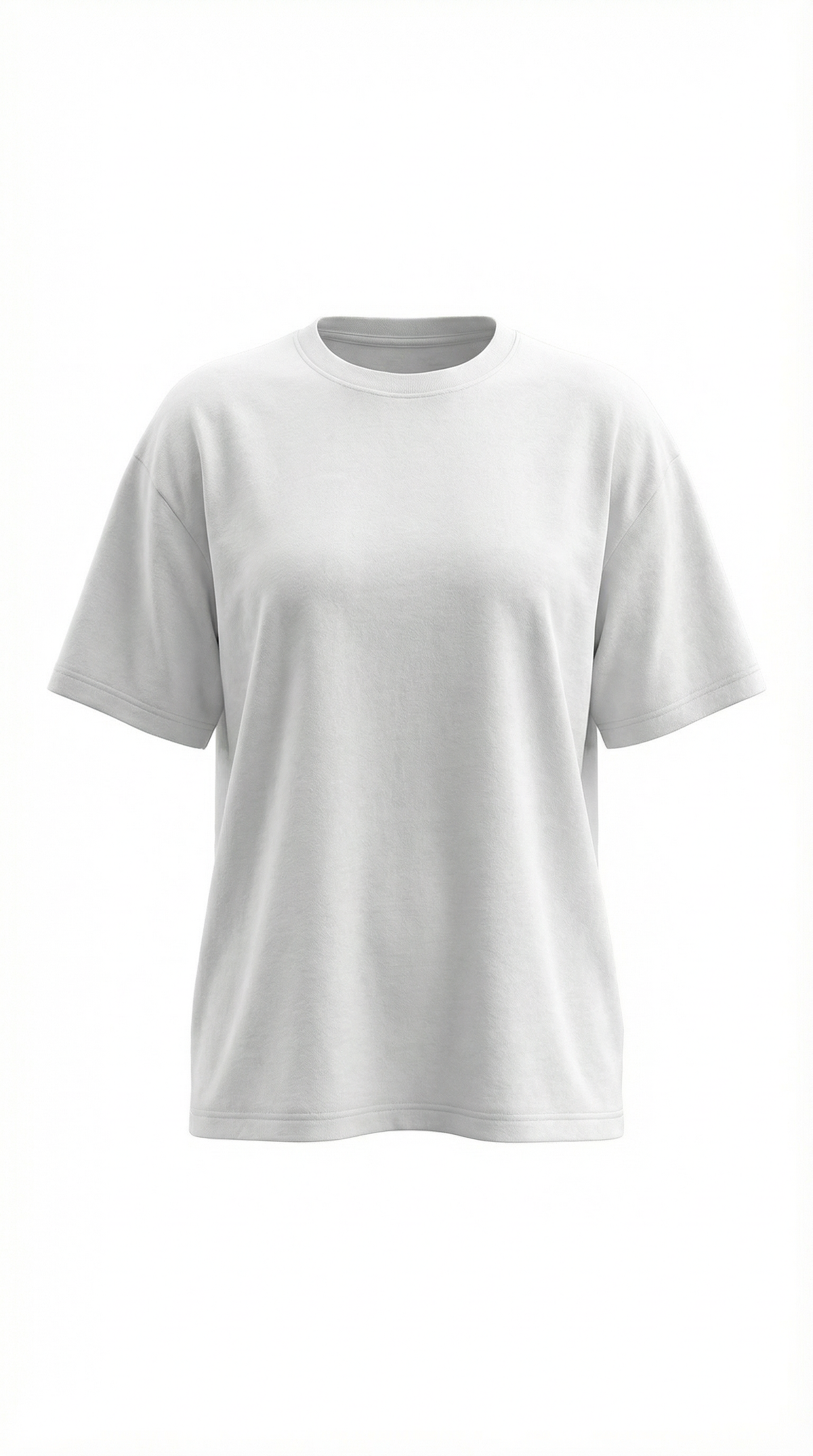 T-Shirt Oversize Donna in Jersey Pesante