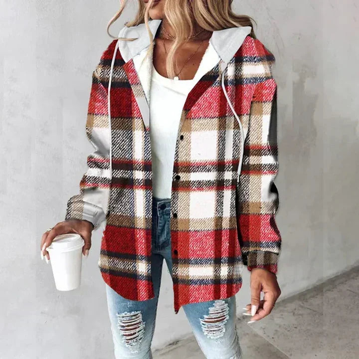 Élise | Overshirt Imbottito con Cappuccio